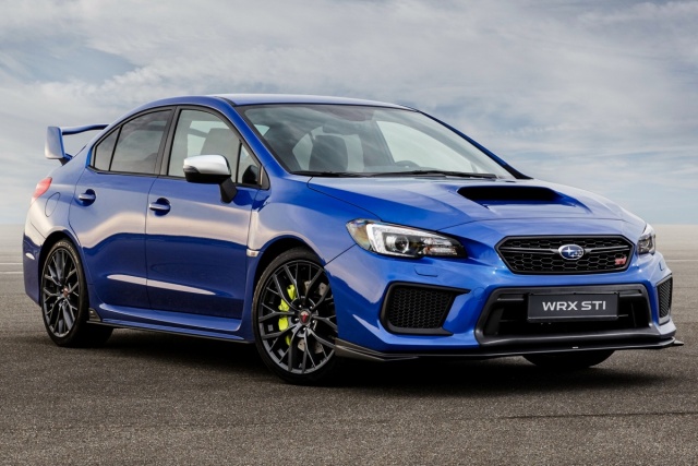Самый зимний седан - Subaru WRX STI
