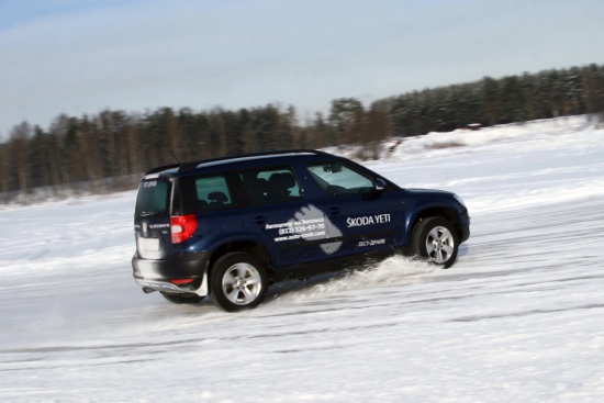 ESP на Skoda Yeti полностью не отключается – драйв принесен в жертву безопасности.